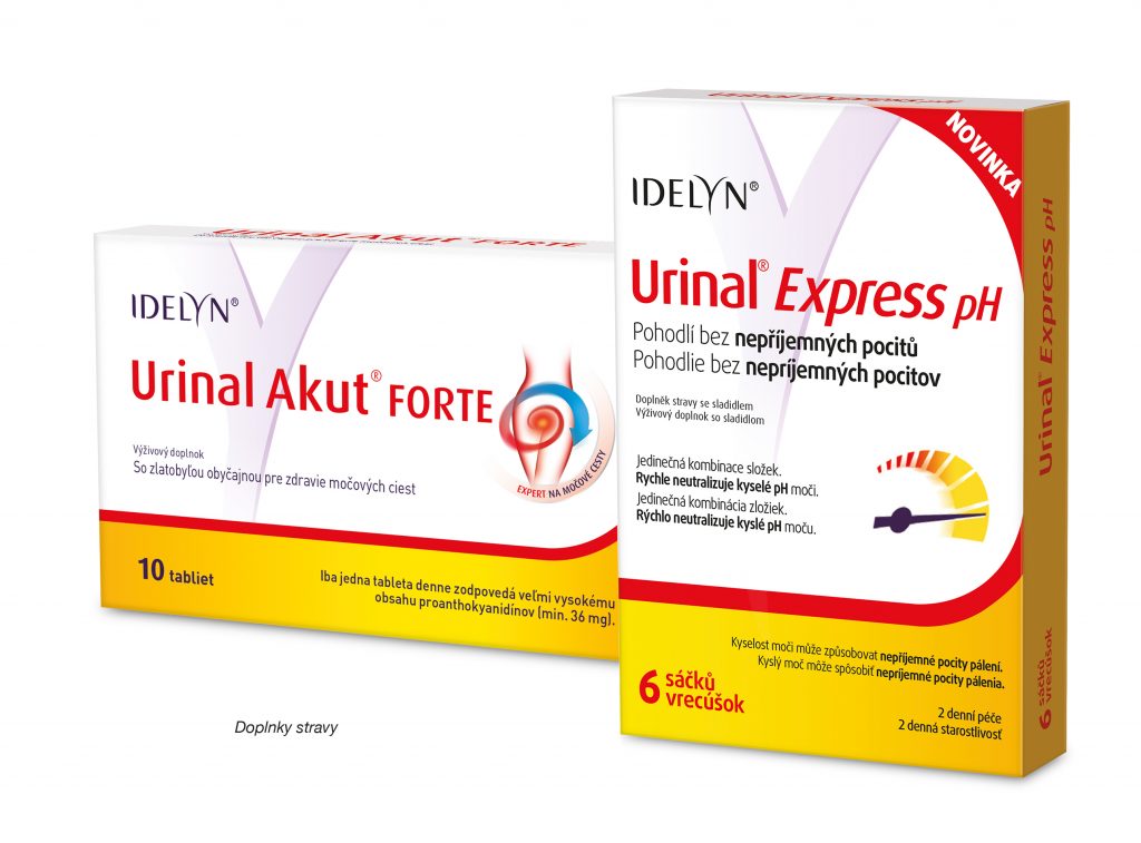 Súťažte o kompletnú akútnu starostlivosť o močové cesty: balíčky Urinal Express pH + Urinal Akut – Ukončená