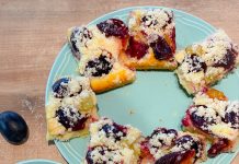 Rýchly ovocný koláč – recept