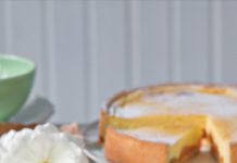 Marhuľový koláč s vanilkovou náplňou – recept