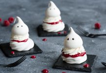 Haloweenske Pavlovovej tortičky – recept