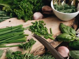 close up photo of chopped chives