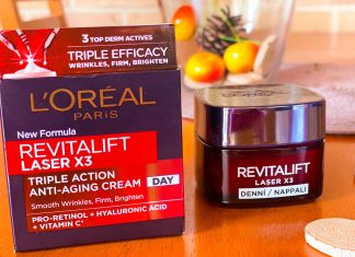 Recenzia: Revitalift Laser X3 Recenzia denného krému Revitalift Laser X3 od L ´Oreal Paris