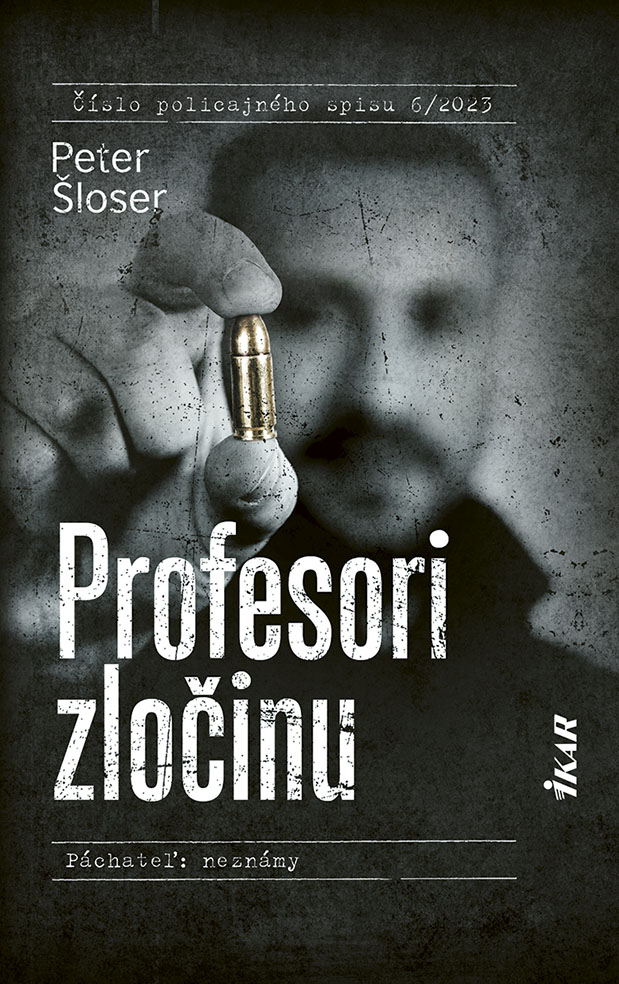 Peter Šloser pôvodne nezamýšľal napísať knihu Profesori zločinu, ale oslovila ho osoba z kriminálneho prostredia a ponúkla mu svoj príbeh. 