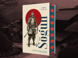 Šógun je kultový historický román o anglickom kapitánovi Blackthornovi, ktorý v roku 1600 stroskotal pri pobreží Japonska, kde ho zajali a on si uvedomuje, že sa dostal do celkom nového sveta.