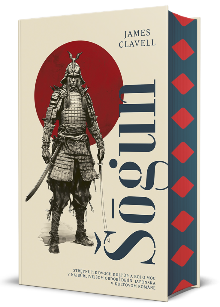 Kultový historický román Jamesa Clavella vyšiel v novom krásnom vydaní s oriezkou. Autor píše veľmi pútavo, chytľavo, výborne vystihol japonskú kultúru, mentalitu a tamojšie samurajské zvyky. 