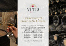 Pozvánka do archívnej pivnice VITIS Zdvihnite s nami čaše! Nech družná debata a smiech rozozvučia múry a nádvorie jednej z najstarších archívnych pivníc na Slovensku! 24.-25. máj 2024 Deň otvorených pivníc sv. Urbana – ochrancu viníc.