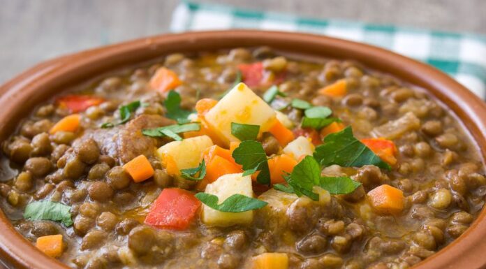 Šošovicová polievka - recept.