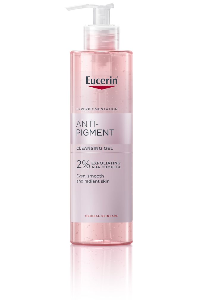 EUCERIN® Anti Pigment Rozjasňujúci čistiaci gél - prvý krok pre rozjasnenú pleť 