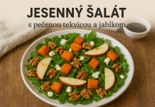 Jesenný šalát s pečenou tekvicou a jablkom: Ľahký a zdravý recept na chudnutie Ak hľadáte ľahký, chutný a pritom výživný recept, ktorý podporí vaše chudnutie, tento jesenný šalát je skvelou voľbou.