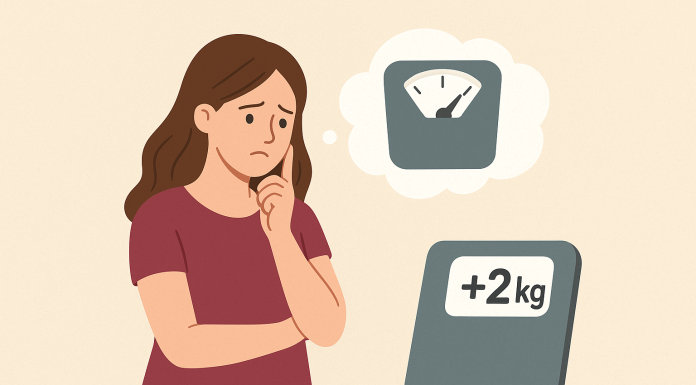 Skutočná skúška prichádza až vtedy, keď ste disciplinovaná, robíte všetko správne – a zrazu vám váha ukáže +2 kilogramy navyše.