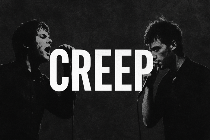 Skladba “Creep” od Radiohead je emocionálne nabitá a veľmi známa svojou úprimnosťou a zraniteľnosťou. Hlavná myšlienka: Ide o pocity outsidera – človeka, ktorý sa cíti neadekvátne, nevhodne alebo „mimo“ voči ostatným. Text opisuje niekoho, kto obdivuje inú osobu, ale súčasne sa cíti, že není dosť dobrý a že nikdy nebude patriť do jej sveta. Je to mix túžby a seba-odsúdenia, introspektívna pesnička o pocite nedostatočnosti a odmietnutia. Kľúčové prvky textu a nálady: „I’m a creep, I’m a weirdo“ – otvorené priznanie vlastných nedostatkov a odlišnosti. Dynamika piesne: tichšie, jemné verše vyjadrujú zraniteľnosť, potom výbuchy refrénu ukazujú frustráciu a silné emócie. Hudba podporuje temnú a melancholickú atmosféru, takže pôsobí autenticky a surovo. Prečo sa spieva v súťažiach: Je ideálna pre spevákov, ktorí chcú ukázať emocionálnu hĺbku, citlivé nuance a dramatický moment pri refréne. Publikum aj porota cíti vulnerability, čo často robí vystúpenie nezabudnuteľným.