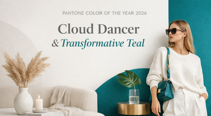 Pantone prekvapil. Farbou roka 2026 sa stala PANTONE 11-4201 Cloud Dancer – jemná, teplá biela, ktorá nepôsobí sterilne, ale mäkko, pokojne a až terapeuticky.