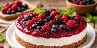 Máte doma zvyšné medovníky, tvaroh a mrazené ovocie? Pripravte si jednoduchý nepečený tvarohový koláč bez pridaného cukru, ktorý je ľahký na trávenie, bohatý na bielkoviny a ideálny ako sladká bodka aj počas chudnutia po 40-ke.