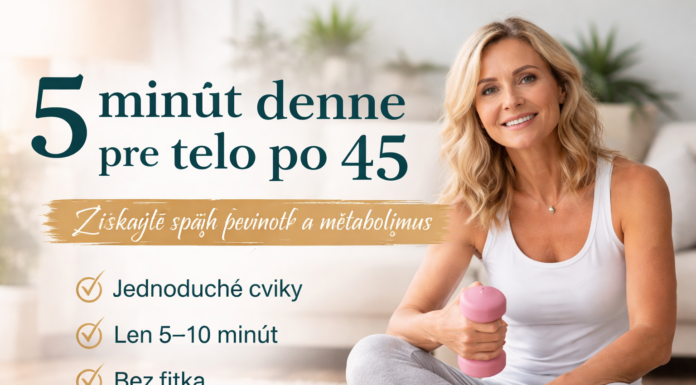 Možno ste si to všimli. Jete podobne ako kedysi. Hýbete sa rovnako. A napriek tomu sa vaše telo mení. Kilá pribúdajú ľahšie. Pevnosť sa vytráca. Energia nie je taká ako bývala.