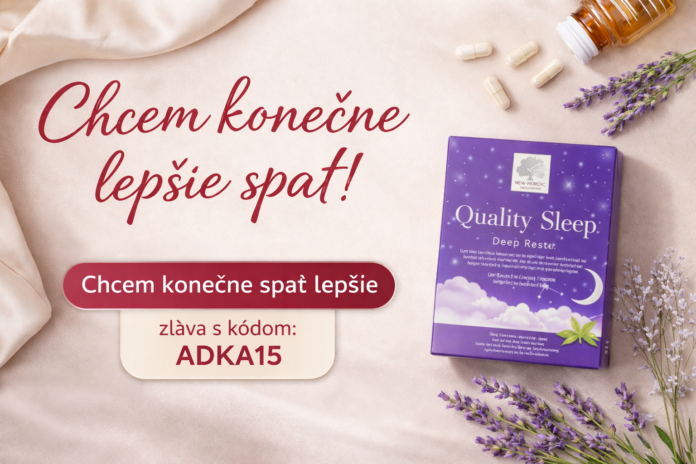 Nie je to len stres. Vaše telo si pýta niečo, čo mu možno dlhodobo chýba. Ležíte v posteli, ste unavená… a napriek tomu neviete zaspať. Alebo sa pravidelne budíte uprostred noci a hlava vám už nedovolí znovu „vypnúť“.
