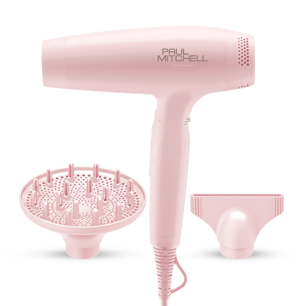 Ikonický profesionálny fén Paul Mitchell Dry Lightweight Professional Hair Dryer prichádza v limitovanej saténovej ružovej edícii, ktorá spája dizajn, výkon a maximálny komfort pri stylingu.