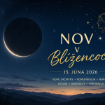 Nov v Blížencoch 15. júna 2026 prináša sviežu energiu, ktorá podporuje komunikáciu, učenie, nové kontakty a odvážne nápady.
