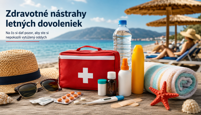 zdravotne_rizika Leto je obdobím cestovania, oddychu pri mori, spoznávania nových miest a načerpania energie. Dovolenka však nemusí priniesť len príjemné zážitky. Každý rok skončia tisíce ľudí s úpalom, tráviacimi problémami, úrazmi či dehydratáciou práve počas dní, ktoré mali byť bezstarostné.