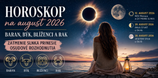 Horoskop na august 2026 pre Barana, Býka, Blížencov a Raka. V článku sa dozviete aj kedy bude Nov a kedy Spln.