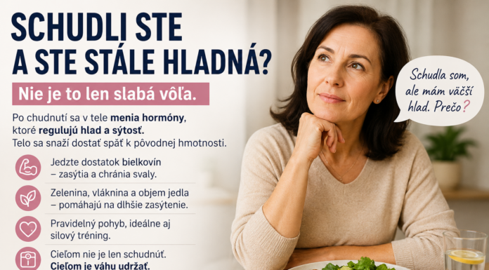 Ako sa správa telo po chudnutí? Možno začnete byť viac hladná. Telu sa totiž nemusí páčiť, čo ste mu zobrali. Čo s tým?
