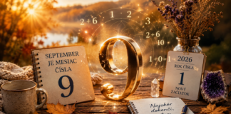 September je mesiac čísla 9. Čo vám hovorí numerológia o septembri 2026? September je deviaty mesiac roka. A deviatka má v numerológii zvláštne postavenie. Je posledným jednociferným číslom a symbolicky sa spája s dokončením, životnou múdrosťou, súcitom a uzatváraním cyklov.