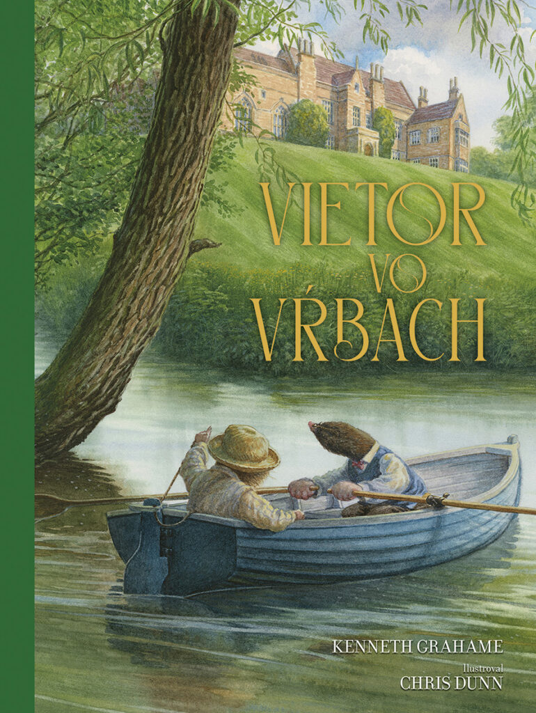 Klasický príbeh Kennetha Grahama teraz vychádza v nádhernom veľkoformátovom vydaní s ilustráciami Chrisa Dunna. Vietor vo vŕbach aj s oriezkou.