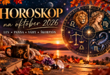 Horoskop na október 2026 – Lev, Panna, Váhy a Škorpión