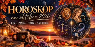 Horoskop na október 2026 – Lev, Panna, Váhy a Škorpión