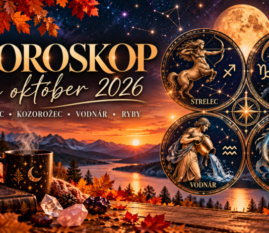 Horoskop na október 2026: Strelec, Kozorožec, Vodnár a Ryby Horoskop na október pre Strelcov, Kozorožcov, Vodnárov a Ryby.