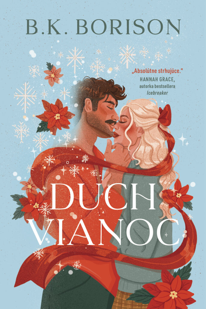 B. K. Borison vo svojom románe Duch Vianoc premiešala romantiku, humor, trochu nadprirodzena a atmosféru Vianoc s príbehom o tom, čo sa stane, keď celý život žijete podľa predstáv iných ľudí.
